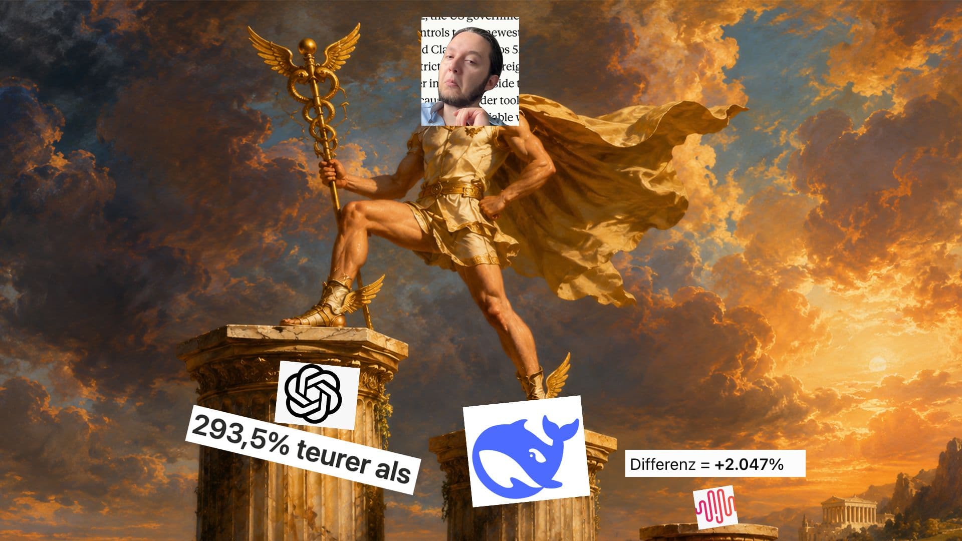 GPT-5.5 ist ca. 293,5% teurer als DeepSeek v4 Pro .. braucht dein Agent das?